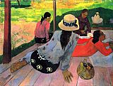 Paul Gauguin The Midday Na painting